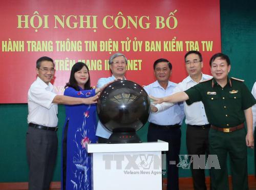 Khai trương trang thông tin điện tử Ủy ban Kiểm tra Trung ương ảnh 1