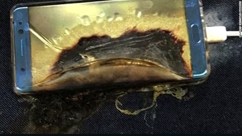 Samsung thu hồi Galaxy Note 7 do phát nổ trong lúc sạc pin ảnh 1