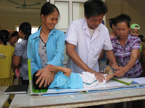 Giảm tỷ lệ trẻ suy dinh dưỡng ở miền núi ảnh 1