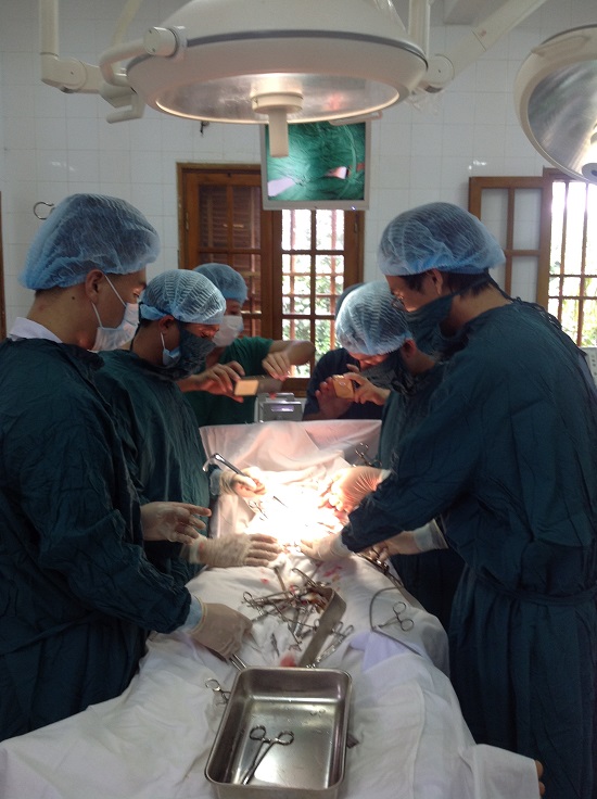 Trực thăng đưa bệnh nhân vỡ ruột thừa từ Bạch Long Vĩ về Bạch Mai ảnh 2