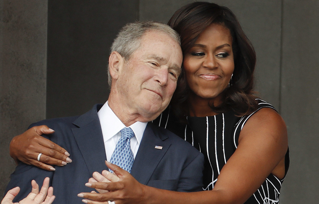 Tình bạn đẹp giữa ông Bush và Đệ nhất Phu nhân Mỹ ảnh 2