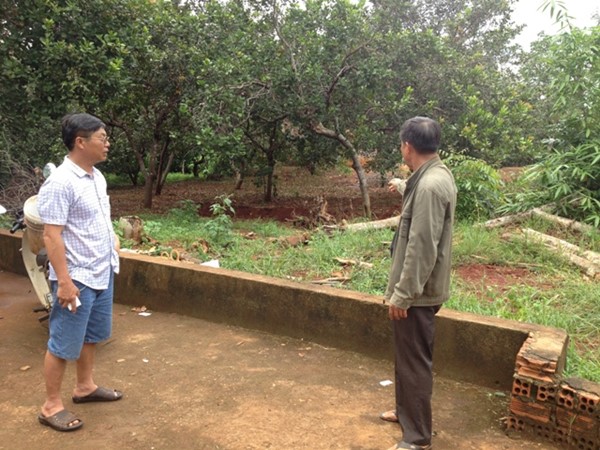 Khởi tố vụ án hành hung công an cưỡng chế ở Bình Phước ảnh 1