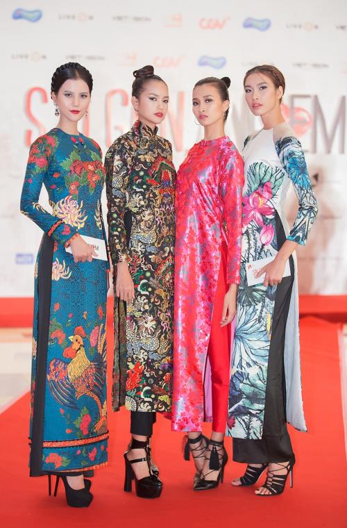 Ngọc Châu đẹp không tì vết với áo dài tinh tế ảnh 1