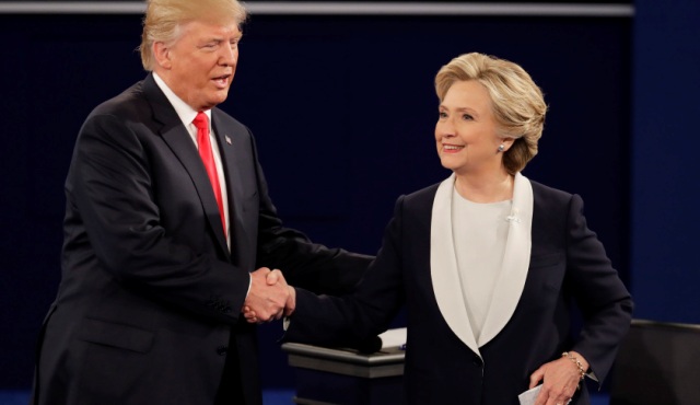 Bà Clinton và ông Trump bất ngờ dành cho nhau “lời có cánh” ảnh 1