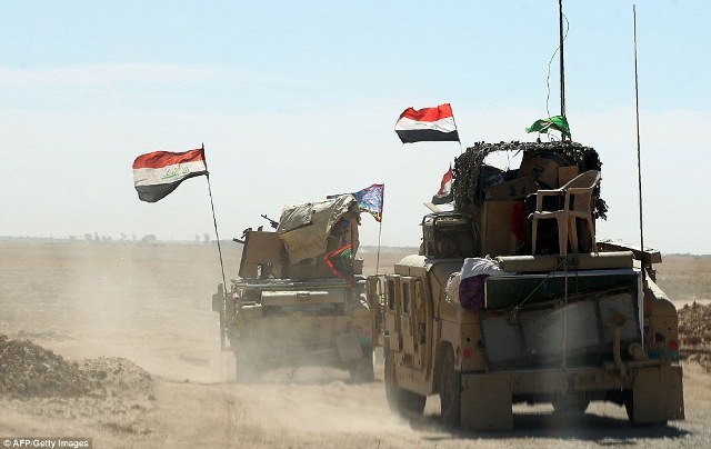 Các cánh quân Iraq rầm rập xuất trận giải phóng Mosul khỏi tay IS ảnh 14