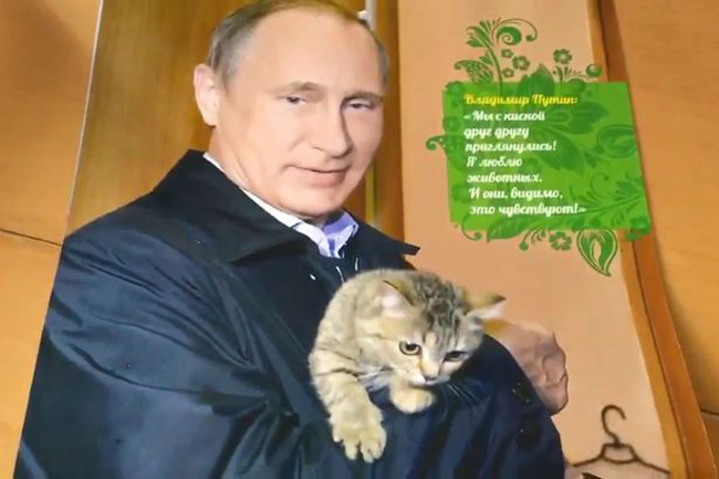 Ấn tượng với bộ lịch 2017 in hình ông Putin ảnh 1