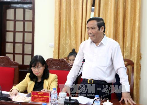 Đoàn kiểm tra của Bộ Chính trị làm việc tại Nghệ An ảnh 1