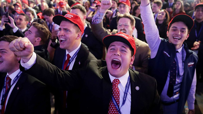 Phe Cộng hòa sớm reo hò mừng chiến thắng của ông Trump ảnh 2