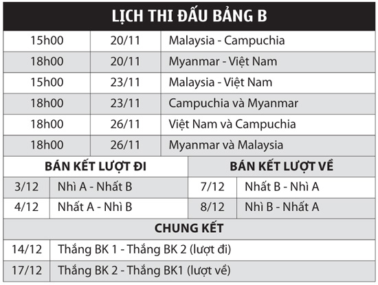 Được xem miễn phí AFF Suzuki Cup 2016 trên sóng VTV ảnh 1