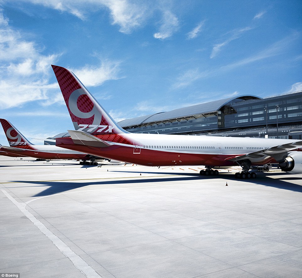 Boeing tiết lộ siêu máy bay lớn nhất thế giới, gập được cánh ảnh 1