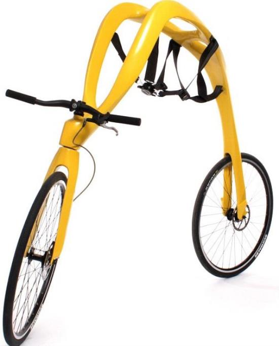 Ngạc nhiên với xe đạp không pedal cũng chẳng có yên ảnh 3