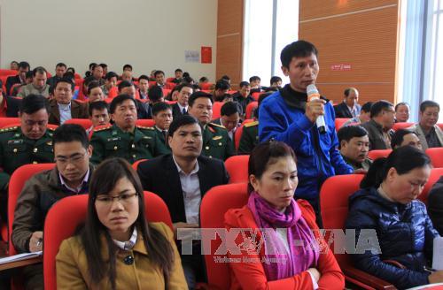 Tiếp xúc cử tri để giải đáp kiến nghị ảnh 1