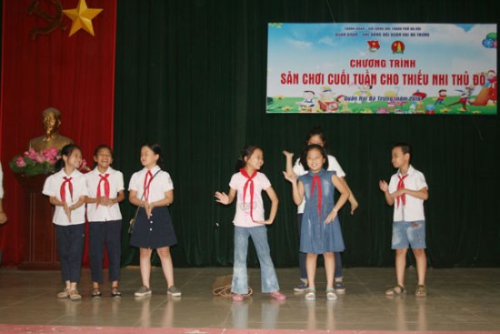 Tạo sân chơi cuối tuần cho thanh thiếu nhi Thủ đô ảnh 1