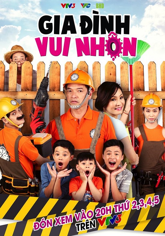 Phim hài tình huống “Gia đình vui nhộn” lên sóng VTV3 ảnh 1