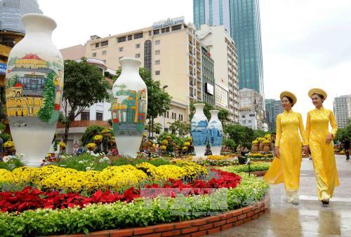 Thành phố mang tên Bác rộn ràng vào xuân ảnh 1