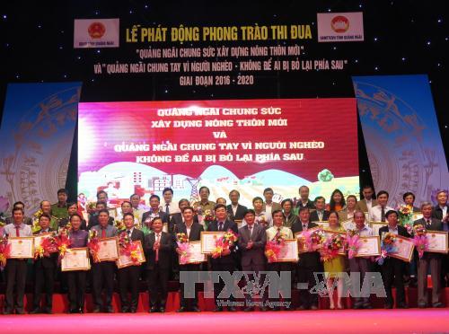 Xã miền núi đầu tiên của Quảng Ngãi đạt chuẩn nông thôn mới ảnh 1