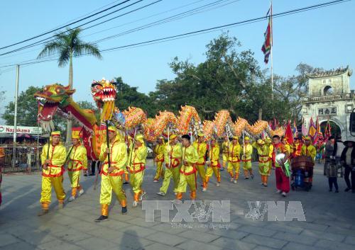 Lễ rước nước, tế cá tại hội đền Trần Nam Định 2017 ảnh 7