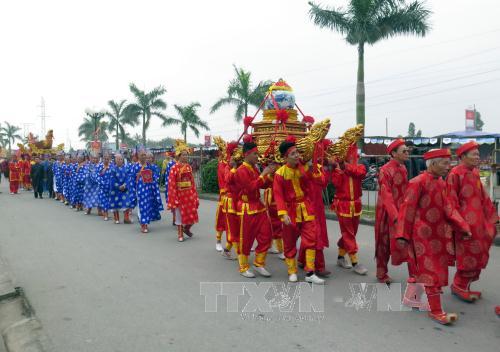 Lễ rước nước, tế cá tại hội đền Trần Nam Định 2017 ảnh 3