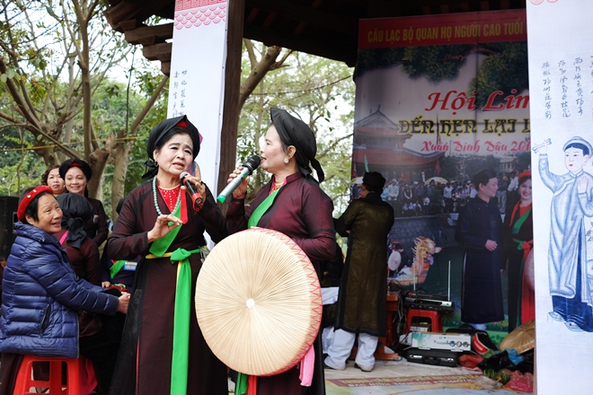 Nghe câu quan họ trao duyên tại Hội Lim 2017 ảnh 3