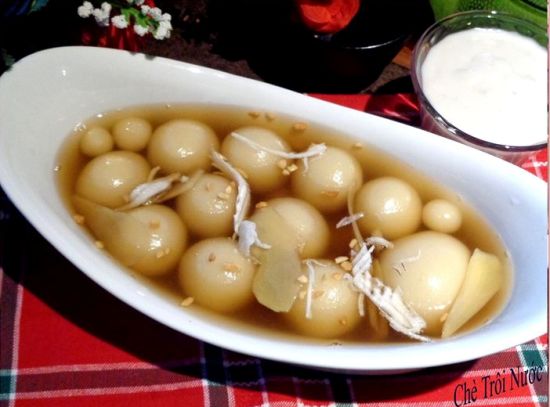 Làm chè trôi nước cúng Rằm tháng Giêng ảnh 1