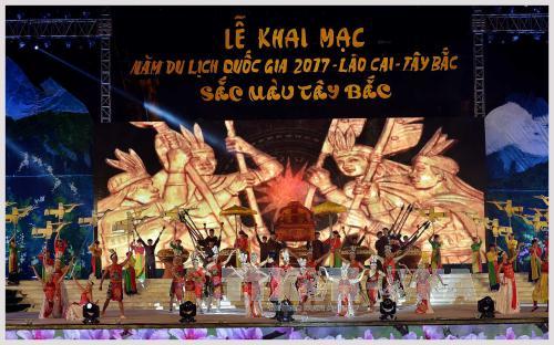 Khai mạc Năm Du lịch quốc gia 2017 Lào Cai - Tây Bắc ảnh 1
