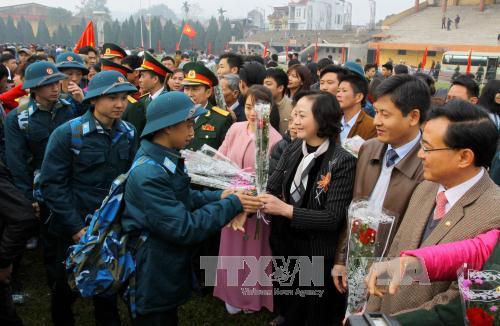 Quân khu 2 giao quân nhanh gọn, an toàn ảnh 1