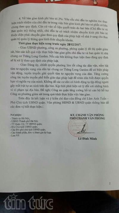 Trầy trật đòi phí bảo trì chung cư ảnh 1