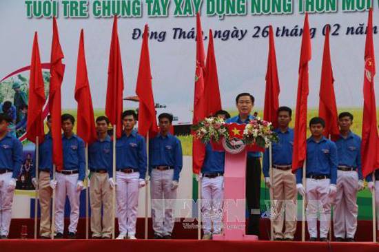 Phó Thủ tướng dự lễ khởi động Tháng Thanh niên năm 2017 ảnh 1