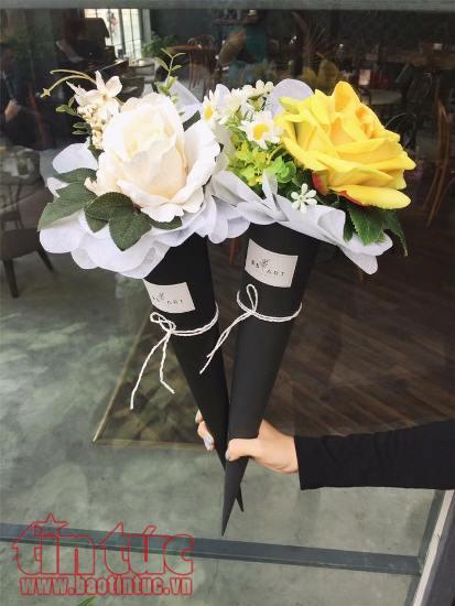 Hoa lụa đẹp và sang 'lên ngôi' ngày 8/3 ảnh 14