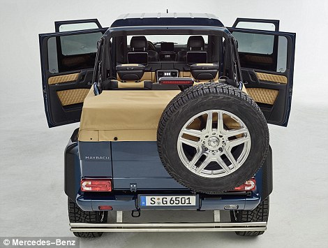Hé lộ hình ảnh chiếc SUV 'đắt nhất thế giới' của Mercedes ảnh 2