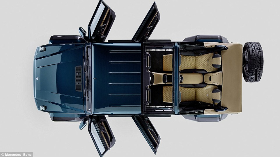 Hé lộ hình ảnh chiếc SUV 'đắt nhất thế giới' của Mercedes ảnh 4