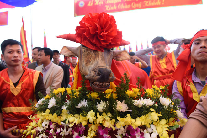 Tưng bừng lễ hội truyền thống làng nghề Bát Tràng ảnh 3