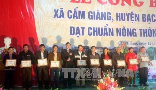 Cẩm Giàng - xã nông thôn mới thứ hai ở Bắc Kạn ảnh 2