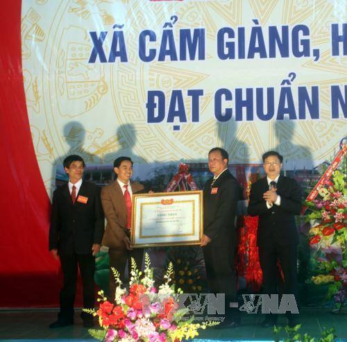 Cẩm Giàng - xã nông thôn mới thứ hai ở Bắc Kạn ảnh 3