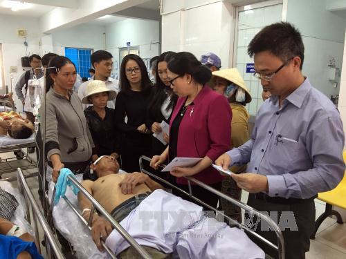 Hiện trường vụ sập giàn giáo làm 7 người bị thương ảnh 7