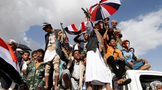 'Biển người' Yemen biểu tình phản đối không kích của Saudi Arabia ảnh 3