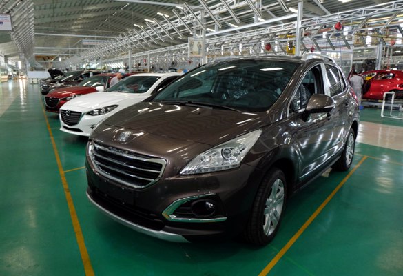 Sản xuất ô tô chuyển hướng trước lượng xe nhập khẩu ảnh 1