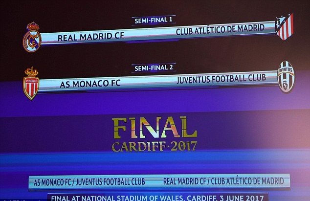 Bốc thăm bán kết Champions League, Europa League: Derby thành Madrid, MU lại gặp may ảnh 1