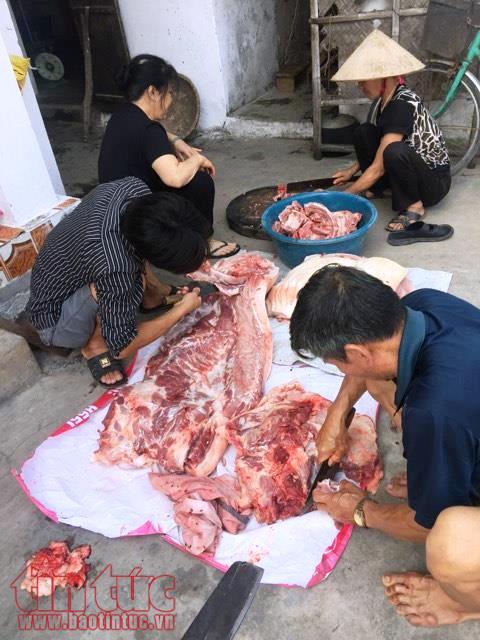 Tranh thủ thịt lợn rẻ, nhiều nhà chung nhau mua cả con… ăn dần ảnh 1