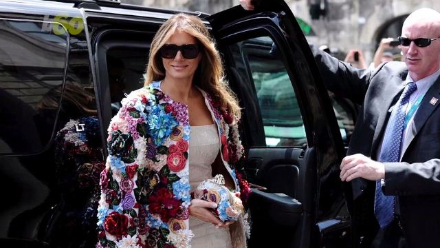 Chiêm ngưỡng những bộ cánh thời thượng của bà Melania Trump ảnh 1