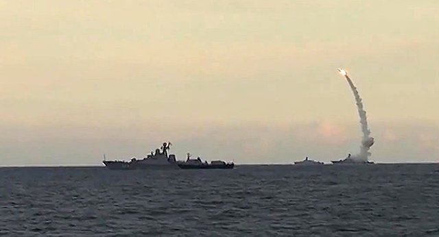 Nga phóng 4 quả tên lửa hành trình nhằm vào IS gần Palmyra ảnh 1