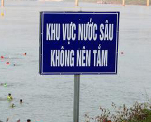Cần thiết cắm biển cảnh báo ở khu vực có nguy cơ đuối nước cao ảnh 1