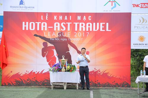 Khởi tranh giải bóng đá phong trào Hota – Ast travel League 2017 ảnh 1