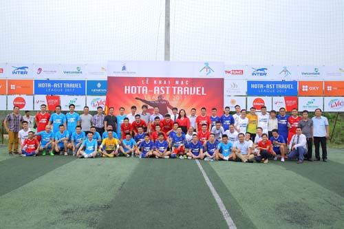Khởi tranh giải bóng đá phong trào Hota – Ast travel League 2017 ảnh 3