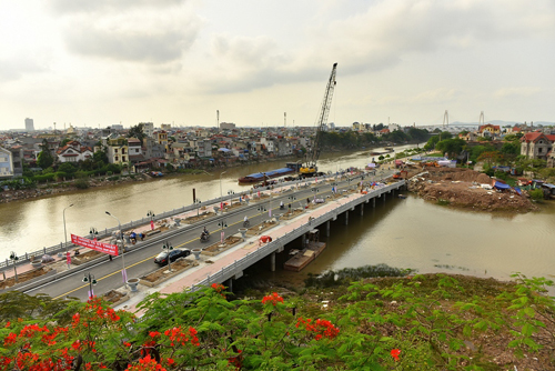 Hải Phòng khánh thành cầu vượt sông trị giá 80 tỷ đồng ảnh 1