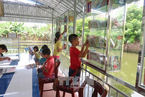 Độc đáo khu vườn đọc sách miễn phí tại Hải Dương ảnh 1