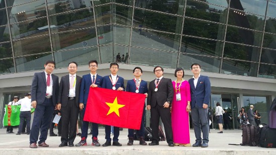 Đội tuyển Việt Nam thắng lớn tại Olympic Hoá học quốc tế 2017 ảnh 1