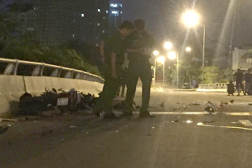 Tai nạn giao thông nghiêm trọng vì thiếu ý thức khi tham gia giao thông ảnh 3