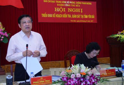 Kiểm tra, giám sát phòng, chống tham nhũng tại tỉnh Yên Bái ảnh 1