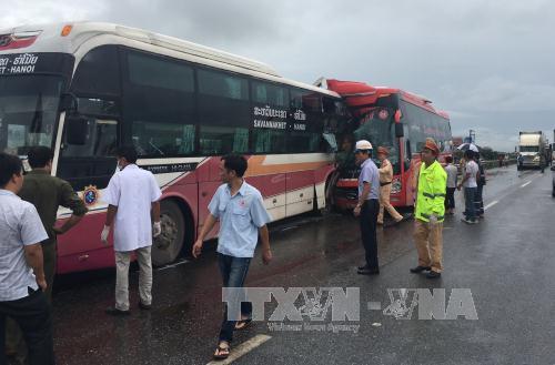 Tai nạn trên cao tốc Pháp Vân - Cầu Giẽ, 10 người bị thương ảnh 4